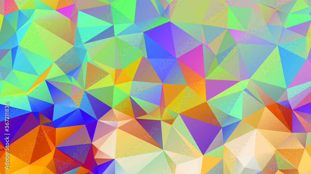 Aufkleber light luxury gold vector polygon abstract layout , low poly background . vector blurry triangle text