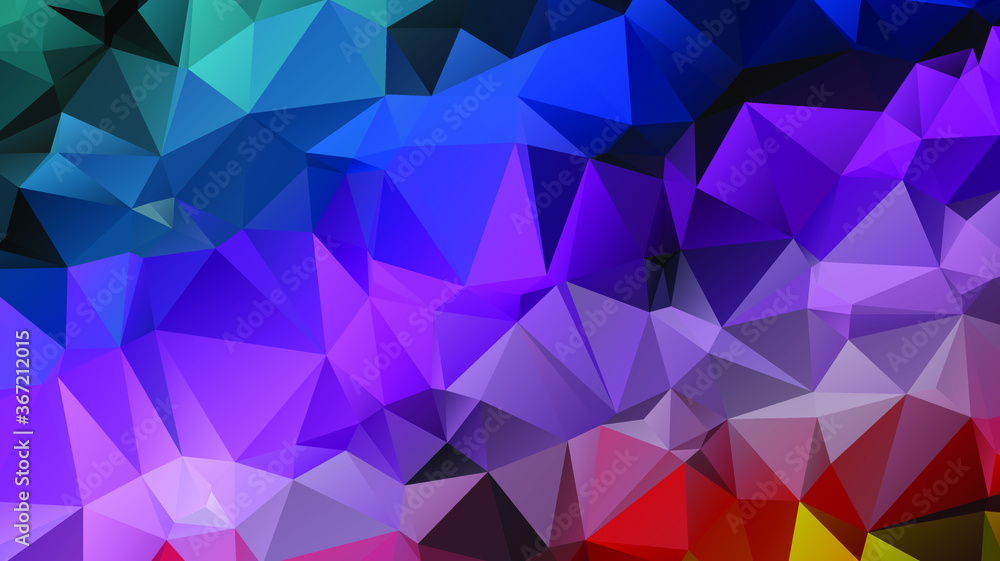 Poster light luxury gold vector polygon abstract layout , low poly background . vector blurry triangle text