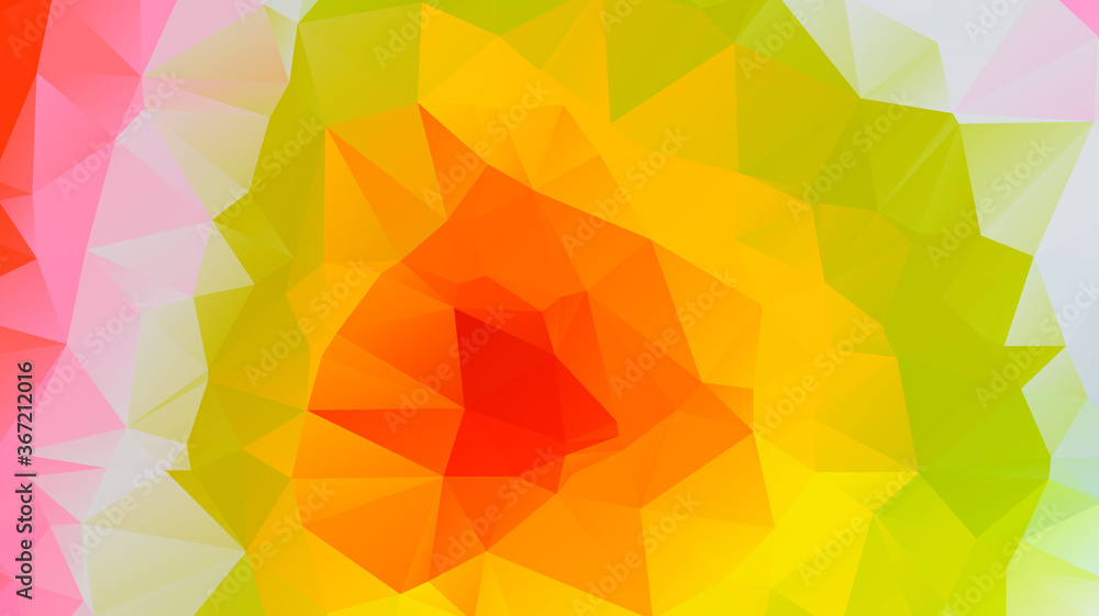 Aufkleber light luxury gold vector polygon abstract layout , low poly background . vector blurry triangle text