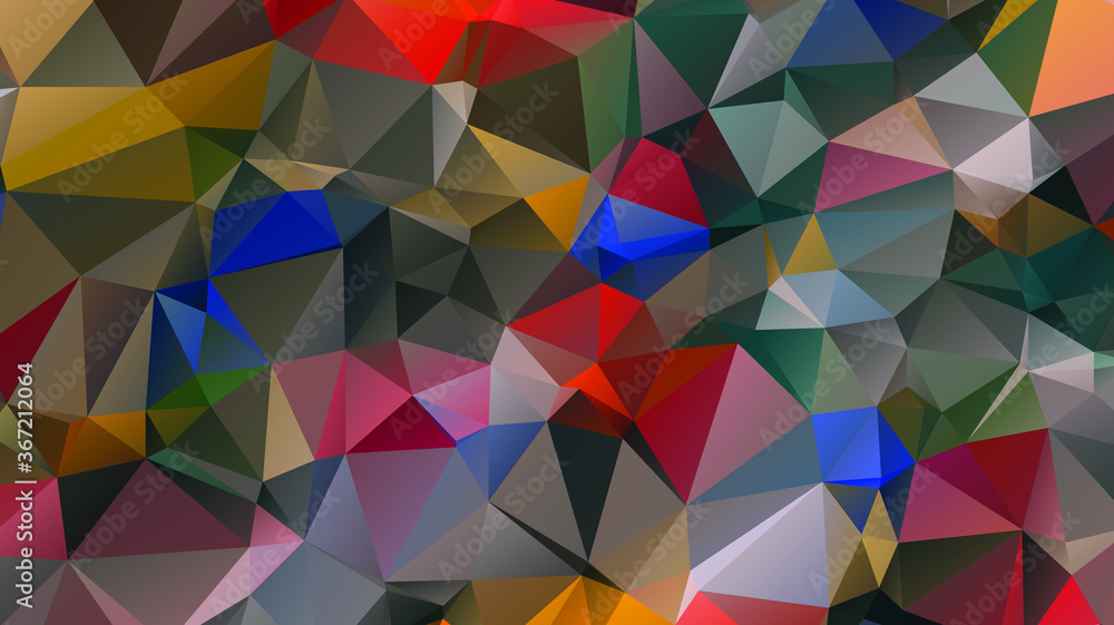 Poster light luxury gold vector polygon abstract layout , low poly background . vector blurry triangle text