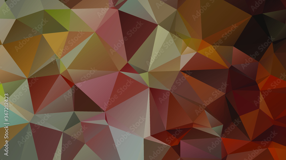 Aufkleber light luxury gold vector polygon abstract layout , low poly background . vector blurry triangle text