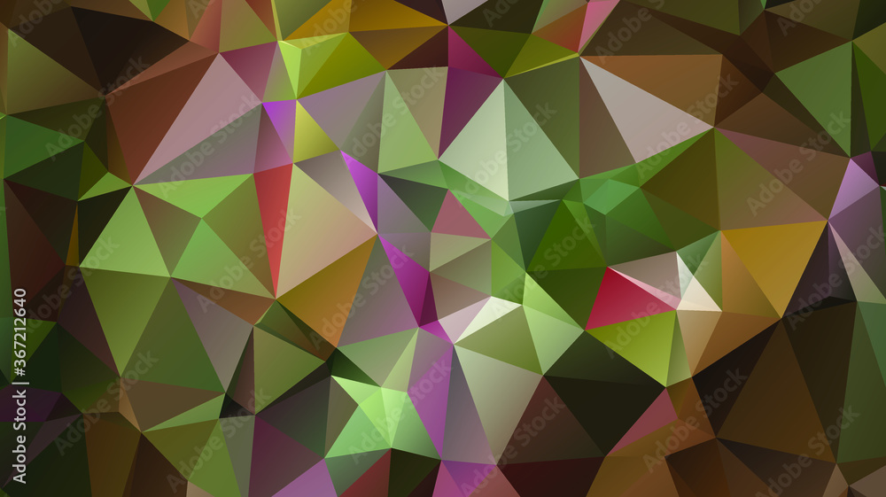 Aufkleber light luxury gold vector polygon abstract layout , low poly background . vector blurry triangle text