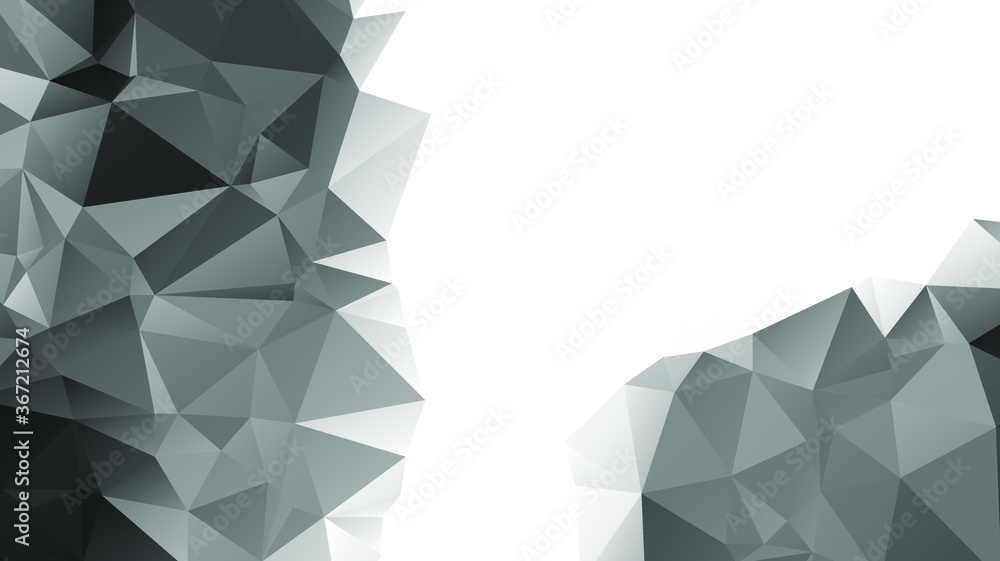 Aufkleber light luxury gold vector polygon abstract layout , low poly background . vector blurry triangle text