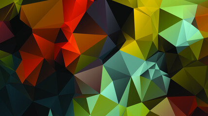 Light luxury Gold vector polygon abstract layout , Low Poly Background . vector blurry triangle texture. Brand new colorful illustration in with gradient. Brand new style for your business design.