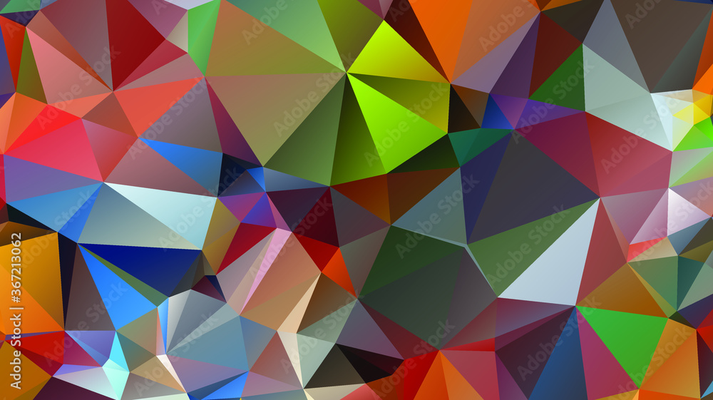 Aufkleber light luxury gold vector polygon abstract layout , low poly background . vector blurry triangle text