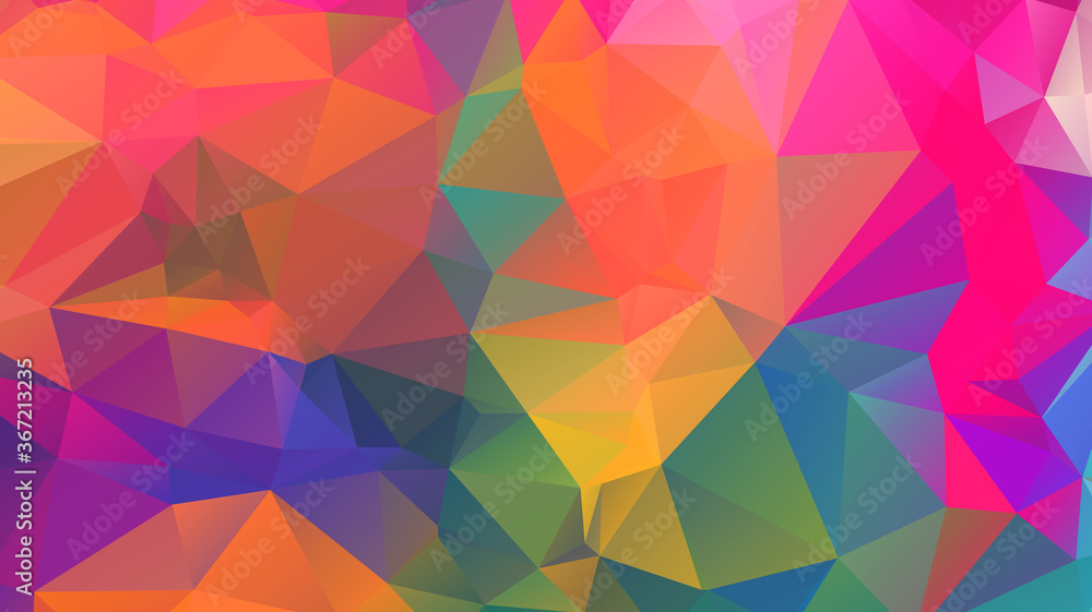 Aufkleber light luxury gold vector polygon abstract layout , low poly background . vector blurry triangle text