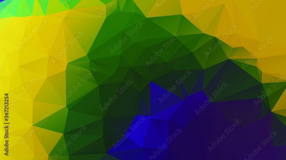 Aufkleber light luxury gold vector polygon abstract layout , low poly background . vector blurry triangle text