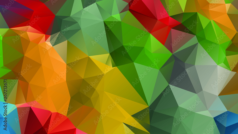 Poster light luxury gold vector polygon abstract layout , low poly background . vector blurry triangle text