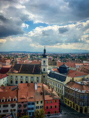 panorama of Sibiu