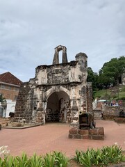 Fototapeta na wymiar Fortification portugaise à Malacca, Malaisie