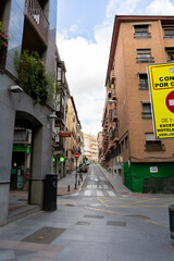 Fototapeta na wymiar Granada Spain during confinement, March 2020 Covid -19