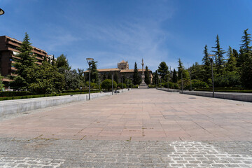 Granada Spain during confinement, March 2020 Covid -19