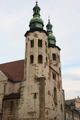 Fototapeta na wymiar St.Andreas Kirche in Krakow. Cracow.