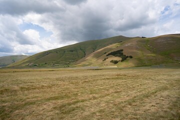 Obraz premium italia a castelluccio di norcia
