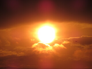 sun and clouds