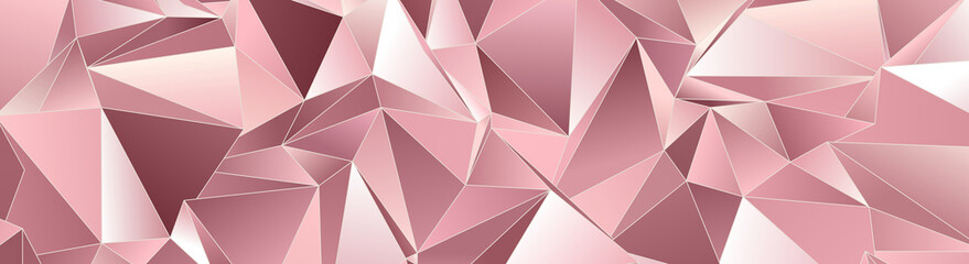 Obraz premium Abstract Low-Poly background. triangulated texture. Design 3d. Polygonal geometrical pattern. Triangular modern style