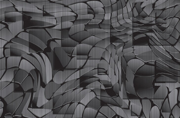Fototapeta premium Abstract cubes background. Wallpaper