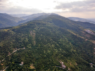 Rhodope Mountains near town of Asenovgrad, Bulgaria