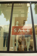 store window large sale sign 