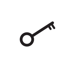Key icon vector logo design template