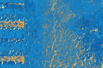 abstract blue, orange and light-green colors background for design