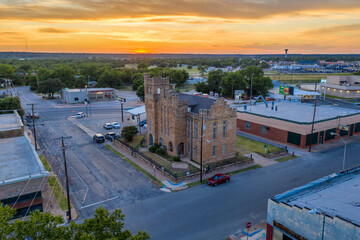 Fototapeta na wymiar Brownwood Texas Aerial
