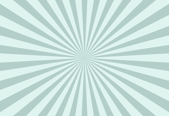 Sunburst background, white and blue colors.