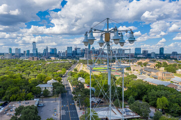 Austin Texas Downtown Aerial