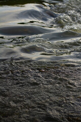 Aerial photo of a small surf break off the coast of New Zealand. 