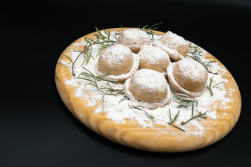 Homemade sorrentinos 