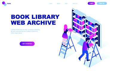 illustration, website, web, template, vector, page, flat, landing, banner, concept, background