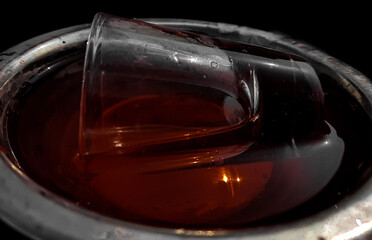glass of water