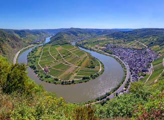  river bend of Moselle at Bremm