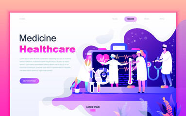 illustration, website, web, template, vector, page, flat, landing, banner, concept, background