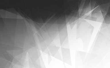 Abstract geometric white and gray Background. with space for concept design Technology and modern.