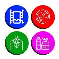 Set of dry icons