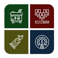 engine icon set