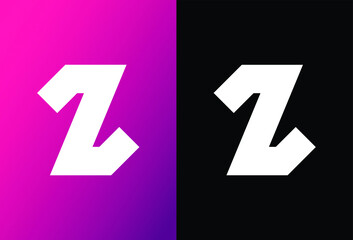Z Letter Logo design template. Creative Minimal Monogram emblem design template. Graphic Alphabet Symbol for Corporate Business Identity. Creative Vector element.Icon.