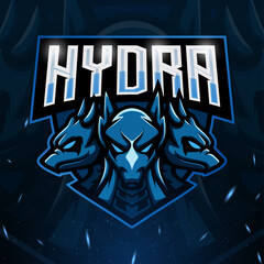 Hydra mascot esport logo design © Mr.Kodok
