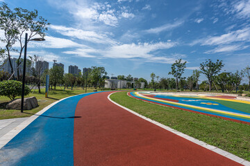 Obraz premium road in park