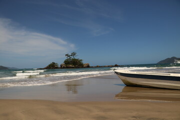 boat on the beach