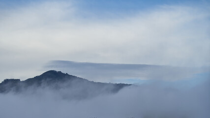 Cloudy mountains