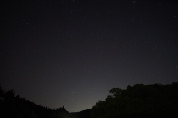 night sky with stars