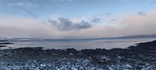 mist over the mountains