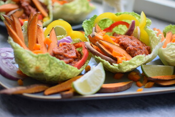 healthy vegan tacos 