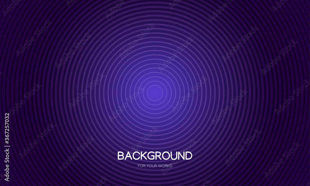 Poster abstract background image with spiral circle lines.