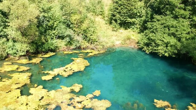 View at Krupaj spring in Eastern Serbia
