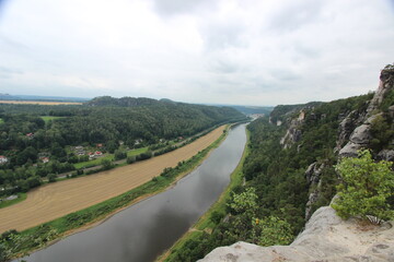 Obraz premium Elbsandsteingebirge