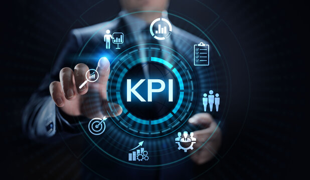 KPI Key Performance Indicator business industrial concept.
