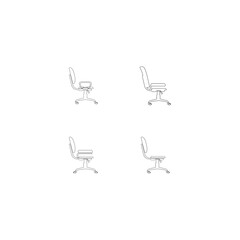 Fototapeta premium chair logo